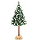 Miniatyrbillede 3 af 9: Vikingchoice 220cm Miljøvenlig Kunstig Juletræ med Realistisk Træstamme