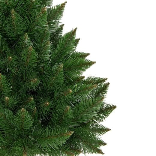220cm Realistisk Konstgjord Julgran med Naturlig Trästam från Vikingchoice