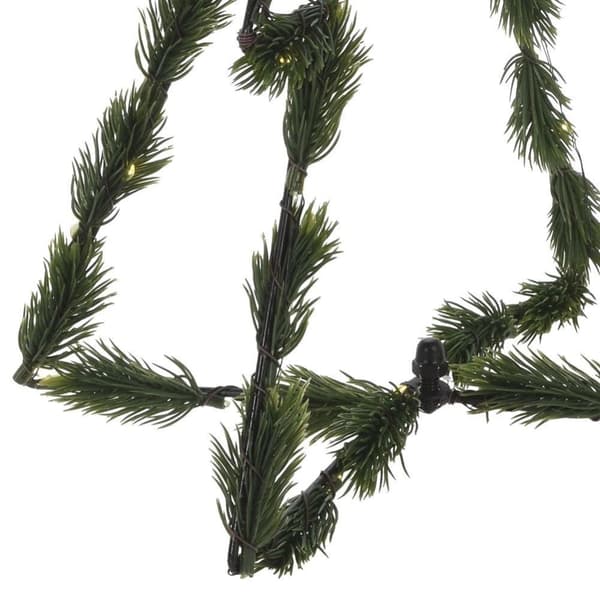 Keinotekoinen joulukuusi, valoisa, vihreä, 30 LED, 40 cm