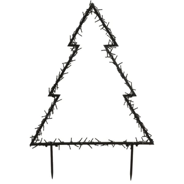 Utomhus julgran i metall, 175 LED, 75 cm