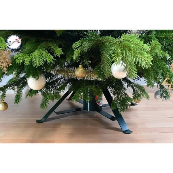 Louis Moulin Pied de Sapin 4 Benar Fer Plat Tube 11 cm - Grön Gran - Tillverkat i Frankrike