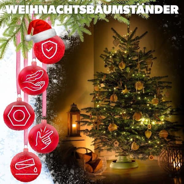 Julgransfot - Kadax Julgransmatta - K436