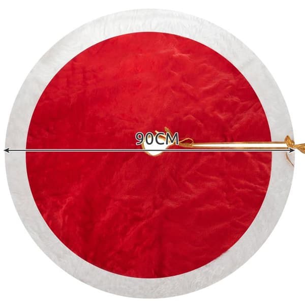 Ruhhy Juldekoration Mat - Mat för julgran 90 cm 22221