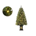 Pikkukuva 1 / 2: Tekok Christmas-puu, 145 cm korkea, 300 lämmintä valkoista LED-valoa,Kuten on esitetty