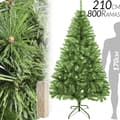 Pikkukuva 2 / 2: Joulukuusi, 210 cm korkea, 800 oksaa,210cm 800 kärkeä