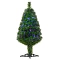 Miniatyrbillede 2 af 4: Juletræ, 90 cm højde, fiberoptiske lys