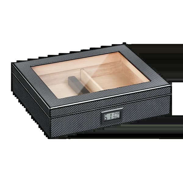 Cedar Wood Resehumidor, Hygrometer Luftfuktare, Cigarrfodral, Stil 6