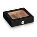 Miniatyrbillede 2 af 2: Cedertræ Rejse Humidor, Hygrometer Luftfugter, Cigar Etui, Stil 4
