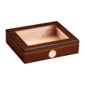 Miniatyrbild 2 av 2: Cedar Wood Resehumidor, Hygrometer Luftfuktare, Cigarrfodral, Stil 5