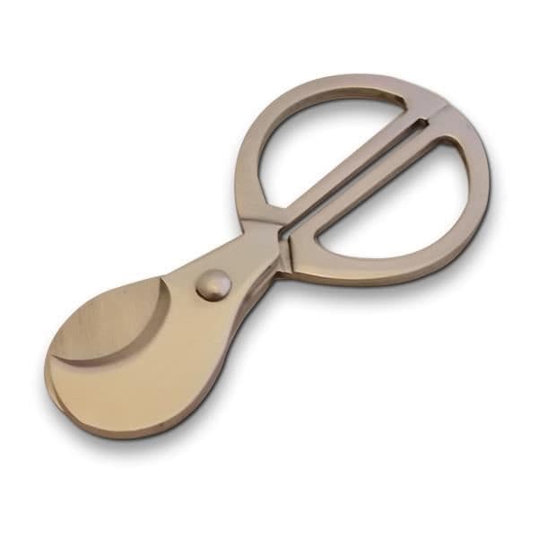 Klassisk cigarrklippare i form av stålsax röktillbehörslåda förvaringsväska