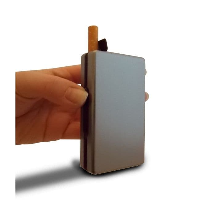 Designfodral för automatisk cigarettlåda Blå