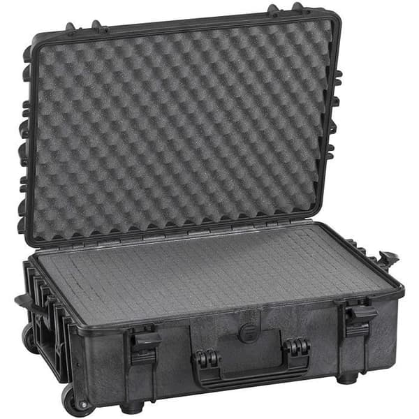 Max MAX540H190STR Vattentät IP67 kamerautrustning med bärhandtag i hårdplast Bärväska Pick and P