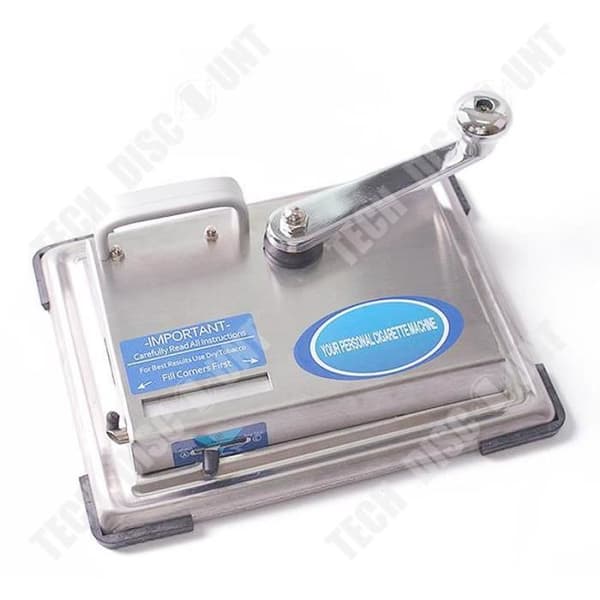 TD® automatisk vev cigarettfyllare metall manuellt rullande tomt rör 8 mm push-pull cigarettmaskin