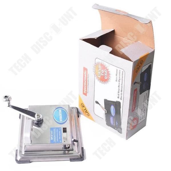 TD® automatisk vev cigarettfyllare metall manuellt rullande tomt rör 8 mm push-pull cigarettmaskin