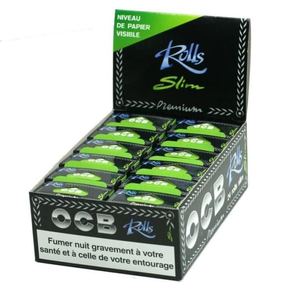 Box med 24 rullar av ark (rullar) Slim - OCB Premium