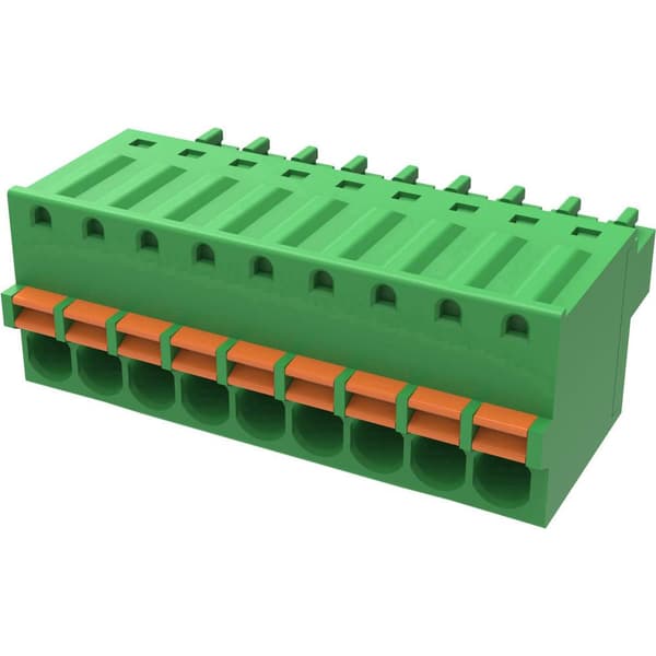 Degson Stiftkontakthuskabel 15EDGKD Totalt antal poler 10 Rastermått: 3.50 mm 15EDGKD-3.5-10P-14-00AH 1 st
