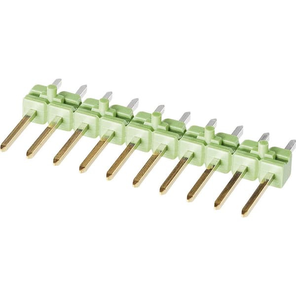 TE Connectivity Stiftlist (standard) Antal serier: 1 Antal positioner per rad: 50 5-825433-0 1 st