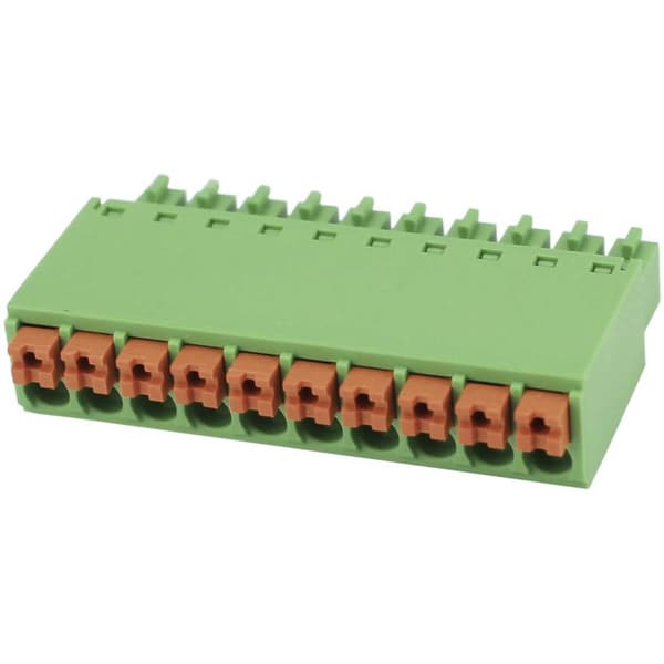 Degson Stiftkontakthuskabel Totalt antal poler 12 Rastermått: 3.5 mm 15EDGKN-3.5-12P-14-00AH 1 st