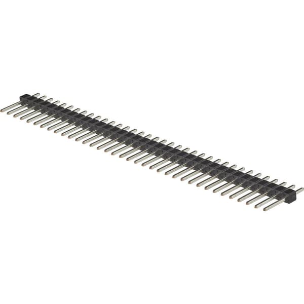 FCI Stiftlist (standard) Antal serier: 1 Antal positioner per rad: 36 77311-118-36LF 1 st