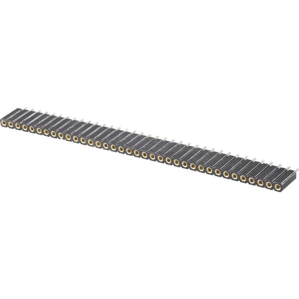 TRU COMPONENTS Honkontakt (precision) Antal serier: 1 Antal positioner per rad: 36 TC-0306-036-1-50-10 1 st