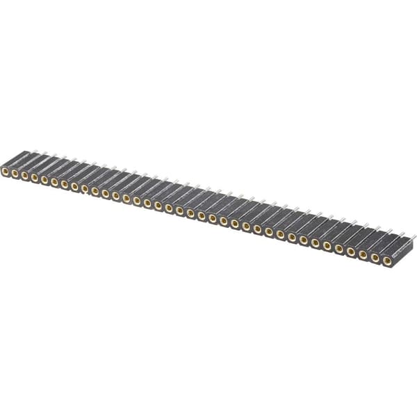 TRU COMPONENTS Honkontakt (precision) Antal serier: 1 Antal positioner per rad: 36 TC-0306-036-1-50-10 1 st