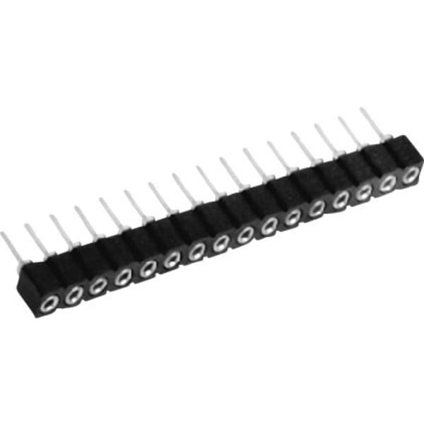 TRU COMPONENTS Honkontakt (precision) Antal serier: 1 Antal positioner per rad: 40 TC-0514-040-1-50-00-6 1 st