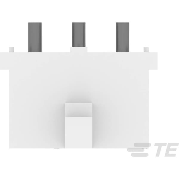 TE Connectivity Sockelhuskort MATE-N-LOK Totalt antal poler 6 Rastermått: 6.35 mm 350827-4 1 st