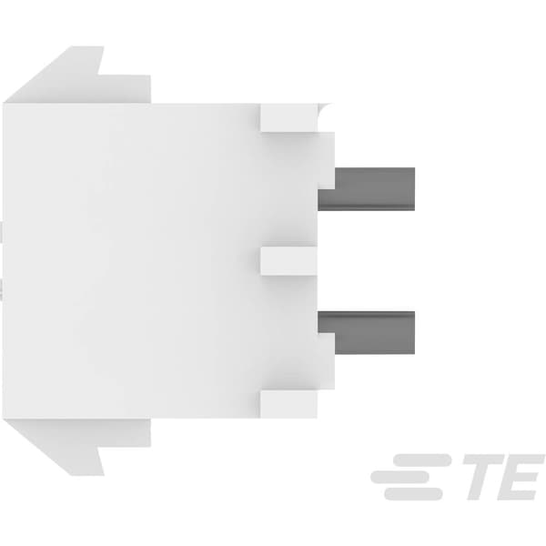 TE Connectivity Sockelhuskort MATE-N-LOK Totalt antal poler 6 Rastermått: 6.35 mm 350827-4 1 st