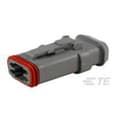 Miniatyrbild 1 av 2: TE Connectivity Sockelhuskabel DT Totalt antal poler 4 DT06-4S-CE04 1 st