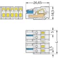 Miniatyrbild 3 av 3: WAGO Sockelhuskabel 721 Totalt antal poler 5 Rastermått: 5 mm 721-105/026-000 1 st