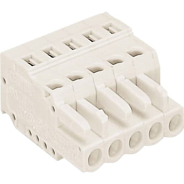 WAGO Sockelhuskabel 721 Totalt antal poler 5 Rastermått: 5 mm 721-105/026-000 1 st