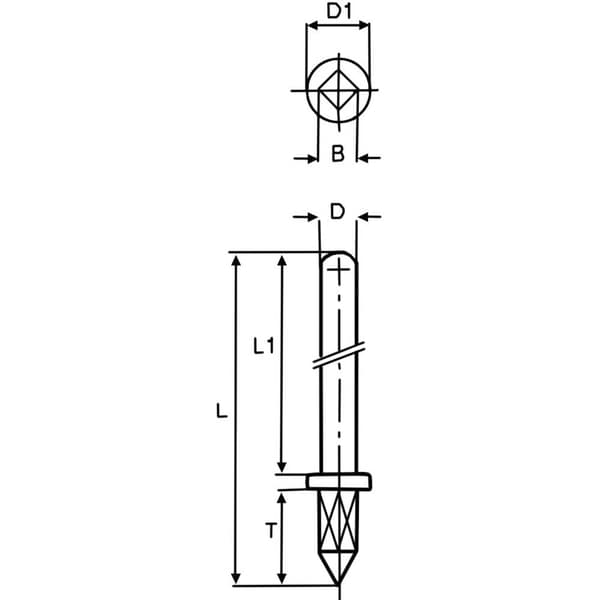 Vogt Verbindungstechnik 1365b.68 Kontaktstift Kontaktyta förtennad 100 st (L x B) 13.5 mm x 2.5 mm