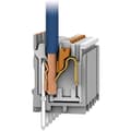 Miniatyrbild 3 av 3: WAGO Stiftkontakthuskort 2092 Totalt antal poler 10 Rastermått: 5 mm 2092-1180-1 1 st