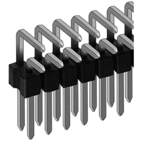 Fischer Elektronik Stiftlist (standard) Antal serier: 2 Antal positioner per rad: 36 SL 19/082/ 72/S 1 st