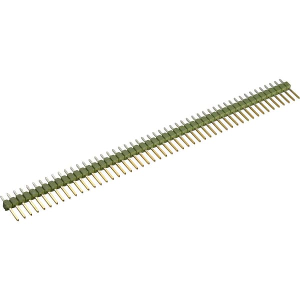 TE Connectivity Stiftlist (standard) Antal serier: 1 Antal positioner per rad: 50 5-826629-0 1 st