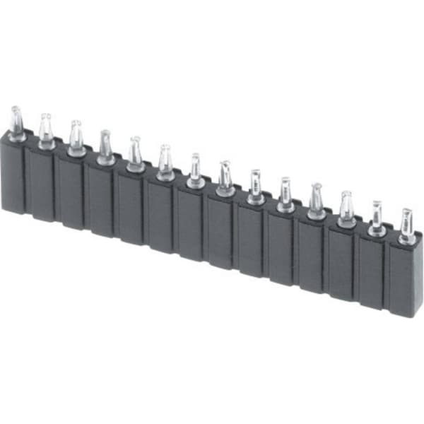 TRU COMPONENTS Honkontakt (precision) Antal serier: 1 Antal positioner per rad: 20 TC-0306PF-020-1-50-00 1 st