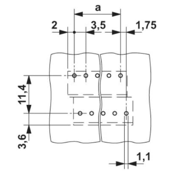 Phoenix Contact MKKDS 1/11-3,5 PBC-terminal 1 mm² Antal poler 11 Grön 1 st