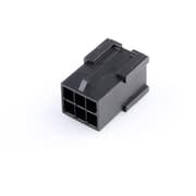 Molex Tilslutningskabinet-kabel Samlet antal poler 6 Rastermål: 3 mm 430200601 1 stk Bag
