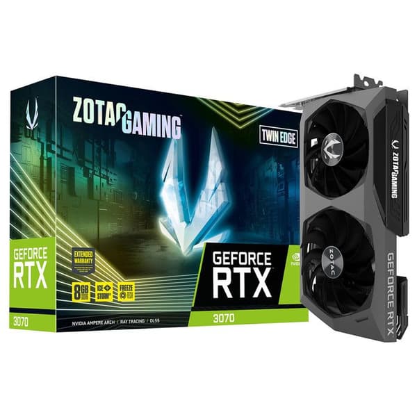 Zotac Gaming GeForce® RTX 3070 Twin Edge LHR 8GB Svart