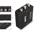 Miniatyrbild 2 av 4: Asbter RCA till HDMI-adapter AV till HDMI-omvandlare AV till HDMI-adapter Stöd 1080P med USB-laddningskabel Ho
