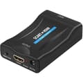 Miniatyrbild 3 av 4: QGECEN Scart till HDMI-omvandlare, SCART till HDMI-adapteromvandlare Audio Video Rater-stöd HDMI 720/1080P-utgång för
