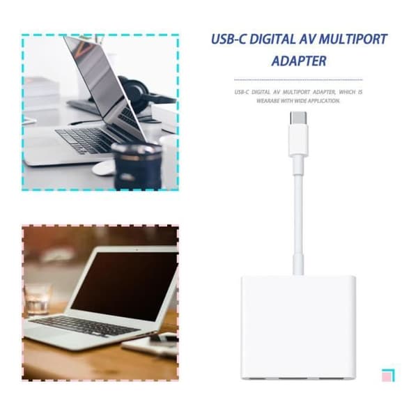 USB 3.0 Typ C USB-C till HDMI-adapter för Apple New Macbook-kompatibel