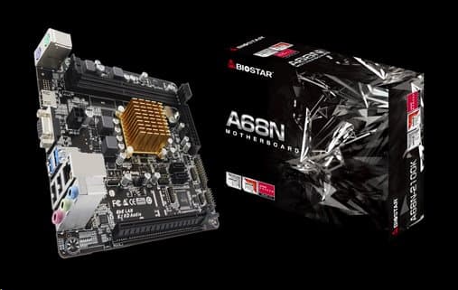 Biostar A68N-2100K motherboard mini ITX