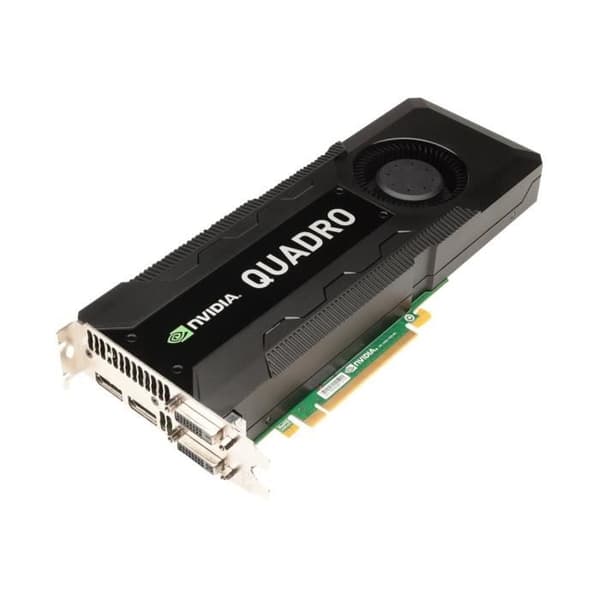 NVIDIA Quadro K5000 Quadro K5000 4GB GDDR5 PCIe 2.0 x16 2xDVI, 2xDisplayPort grafikkort för ProLiant WS460c Gen8