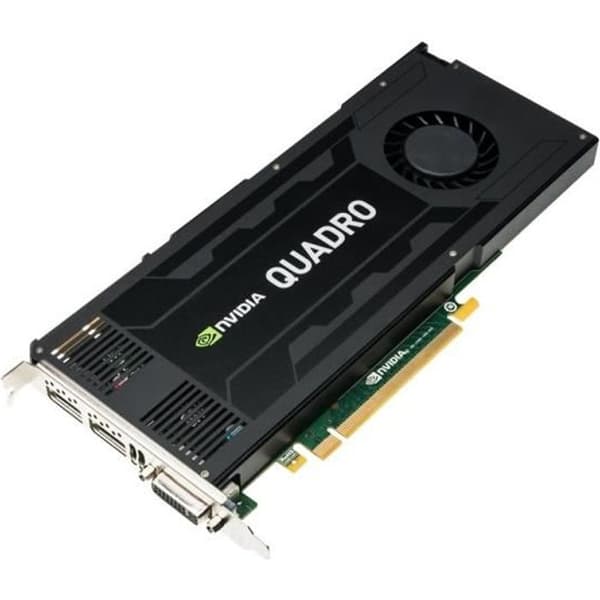 NVIDIA Quadro K4200 - Grafikkort - Quadro K4200 - 4 GB GDDR5 - PCIe 2.0 x16 - DVI, 2 x DisplayPort- USED