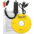 Miniatyrbild 1 av 4: Videoinspelningsprodukt - EasyCap - Video+ljudfångststicka - USB 2.0 - Svart färg