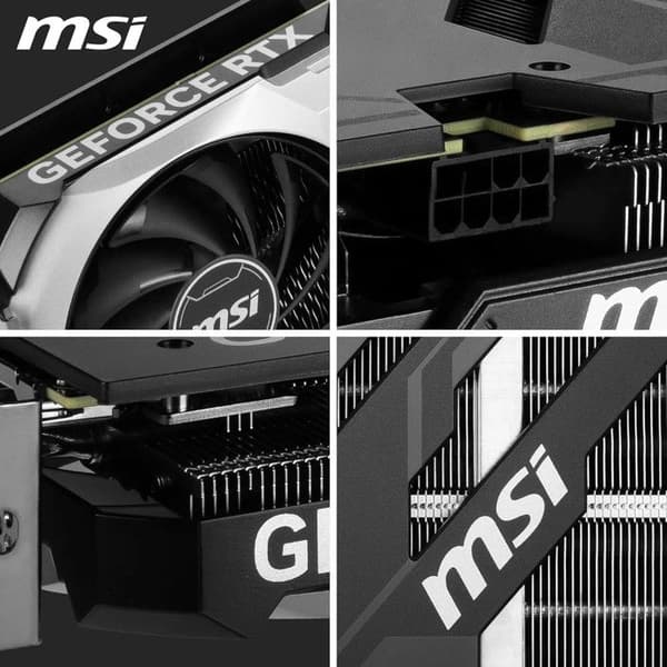 Grafikkort - NVIDIA - GeForce RTX 4060 Ti VENTUS 3X E - 8 GB - PCI Express 4.0 - HDMI/DisplayPort
