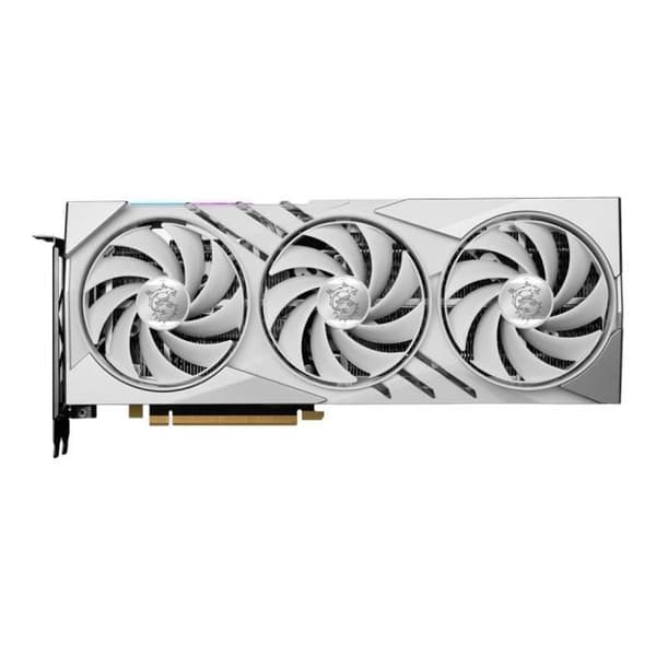MSI - Grafikkort - RTX 4060TI GAMING X SLIM WHITE 16G (912-V517-012)