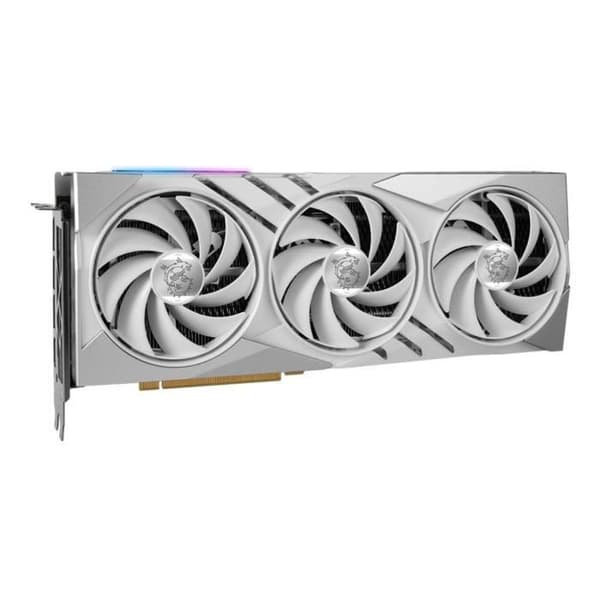 MSI - Grafikkort - RTX 4060TI GAMING X SLIM WHITE 16G (912-V517-012)