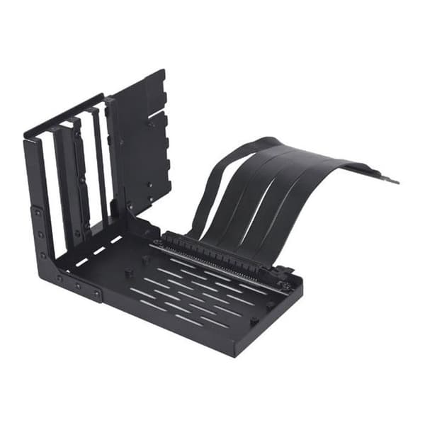 Lian-Li Universal vertikalt grafikkortsfäste med PCIe 4.0 Riser (svart)